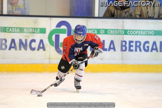 2011-01-23 Zanica 1859 Hockey Milano Rossoblu U10-Lecco - Gioele Finessi